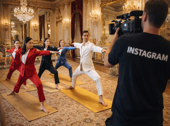 Du palais du Maharadja à Instagram: Les transformations du yoga moderne